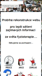 Mobile Screenshot of info.fyzioterapeuti.cz