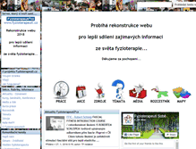 Tablet Screenshot of info.fyzioterapeuti.cz